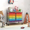 Carrello COSTWAY, carrello a cassetti con 12 cassetti, Anteprima dell’immagine prodotto 2