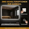 PESENXAN Badezimmerspiegel mit Beleuchtung, Led Spiegel Bad Produktbild-Vorschau 4