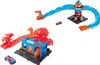 Two Hot Wheels monster-themed playsets with cars. Voir les images du produit