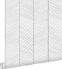 ESTAhome Tapete Fischgrätmuster Schwarz-Weiß 53 cm x 10.05 Produktbild-Vorschau 1