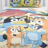 Babybettwäsche Bluey 100x135 + 40x60 cm Produktbild-Vorschau 3