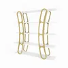 Skye Decor, Adar - Bianco, Oro, Libreria, Bianco, 100% Anteprima dell’immagine prodotto 4