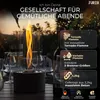 Firell Bioethanol Tischkamin aus massivem Beton Ethanol Tischfeuer Produktbild-Vorschau