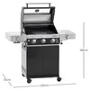 RÖSLE BBQ Gasgrill Videro G3-S Primezone Seitenbrenner Produktbild-Vorschau 3