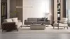 Modernr Helle Sofagarnitur 3+3+1 Set Designer Wohnzimmer Produktbild-Vorschau 3