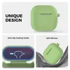 AirPods 4 Silikon Schutzhülle mit Karabiner, Soft Touch Produktbild-Vorschau 5