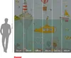 Komar Vlies Fototapete - Sealife - Größe: 300 x 280 cm Produktbild-Vorschau 3