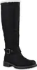 Mytrendshoe Warm Gefütterte Damen Stiefel Biker Boots Produktbild-Vorschau 1