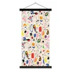 MuchoWow® Textilposter Muster - Abstrakt - Kunst 90x180 cm Produktbild-Vorschau 1