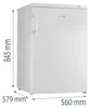 Gorenje F49DPW Gefrierschrank, freistehend, 85 Liter, Produktbild-Vorschau 7