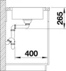 BLANCO Lantos 45 S-IF Compact, Schrankwaschbecken, Produktbild-Vorschau 6