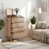 Commode à quatre tiroirs, armoire/commode moderne, meuble Voir les images du produit 3