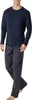 Schiesser Herren Schlafanzug lang blau 48  ST Produktbild-Vorschau 14