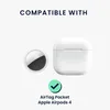 kwmobile 2-in1 Schutzhülle für Apple Airpods 4 Hülle - Produktbild-Vorschau 2
