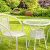 Kondela Jenar 1+2 künstliches Rattan-Gartenset - weiß Produktbild-Vorschau 5