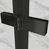 i-flair Falttür Duschkabine 75x75x190 cm aus durchsichtigem Produktbild-Vorschau 8