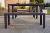 riess-ambiente Moderne Gartenbank DESIGNO 130cm anthrazit Produktbild-Vorschau 8