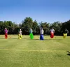 Hüpfsäcke für Kinder, 4 Stück Sackhüpfen Outdoor Spielset Produktbild-Vorschau 3