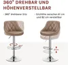 WOLTU 2er Set Barhocker Barstuhl leichte reinige Produktbild-Vorschau 5