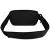 A black belt bag is shown from the back against a white background. Anteprima dell’immagine prodotto