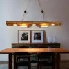 Drewniana lampa wisząca – prostokątna lampa wisząca – 120 Podgląd zdjęcia produktu 6