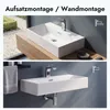 doporro Waschbecken keramik Aufsatzwaschbecken Produktbild-Vorschau 5
