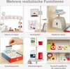 COSTWAY Detský vozík na potraviny, drevený obchod s 2 Náhľad obrázku produktu 4