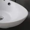 doporro Waschbecken Oval Aufsatzwaschbecken aus Keramik Produktbild-Vorschau 3
