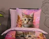 Duvet cover Good Morning 135x200 + 1* 80x80 cm - kitten cat Produktbild-Vorschau 8