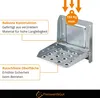 2x Fußrasten Trittstufen bis 150kg – Rutschhemend 175x150mm Produktbild-Vorschau 2