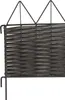 Beeteinfassung aus Rattan mit Zacken Produktbild-Vorschau 4