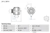 BOSCH 0 986 047 360 Lichtmaschine Generator LiMa 150A 14V Produktbild-Vorschau 12