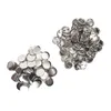 Pin Back Button Parts,Button Making Supplies,Round Badge Náhled obrázku produktu 5