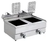 GastroHero Elektro Doppel Fritteuse ECO 2x13 Liter 10 kW Produktbild-Vorschau 4