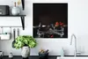 MuchoWow® Poster Küchenutensilien - Obst - Kochen 50x50 cm Produktbild-Vorschau 3