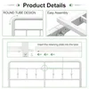 Metaalbedframe met Victoriaans hoofdeinde, 180 x 200 cm Productafbeelding-voorbeeld 4