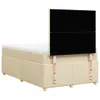 Boxspringbett mit Matratze Creme 120x200 cm Stoff Produktbild-Vorschau 8