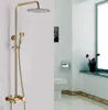 Duschsystem  Duschset  Gold  Duscharmatur      mit Produktbild-Vorschau 1