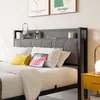 MODFU Metallbetten Jugendbett 140x200 mit Hohem Produktbild-Vorschau 3