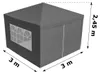 GOTEL Zahradní party stan / altán 3 × 3 m se 4 bočními Náhled obrázku produktu 6