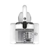 A white Hoover vacuum cleaner is shown from the front against a white background. Produktbild-Vorschau