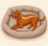 80 x 55 x 10 cm Cuscino per cani Petzzz antracite taglia M Anteprima dell’immagine prodotto 12