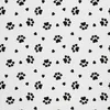OUTDOOR DEKOSTOFFE OXFORD - Motiv schwarze Pfoten Herzens I Produktbild-Vorschau 1