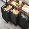 CALICOSY - Bac à Linge avec 3 Compartiments de 38L Voir les images du produit 4