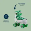 HUDORA Roller Skates Sneaker Gr. 28-31 - grass - Kinder Produktbild-Vorschau 4