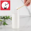 Candela funeraria in vetro HOFER "Luna" [ROSSA] con Anteprima dell’immagine prodotto 4