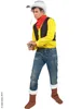Lucky Luke licenza costume da cowboy uomo giallo-nero-rosso Anteprima dell’immagine prodotto 2