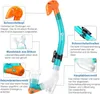 Kinder Schnorchelset Tauchset mit 3-Kanal Dry Schnorchel Produktbild-Vorschau 4
