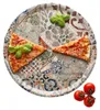 2x Pizzateller Alcazar Ø33cm 2 Personen XL-Teller Produktbild-Vorschau 5