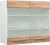 Küchenglasschrank Vicco Fame-Line Goldkraft Eiche 80 cm, Produktbild-Vorschau 1